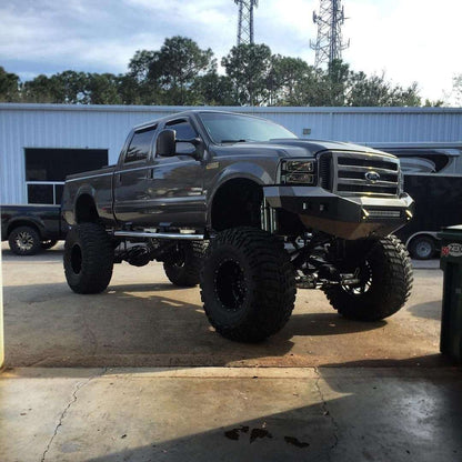Stealth Front Non-Winch Bumper - Texture Black 2005-2007 Ford F-250 F-350 Excursion