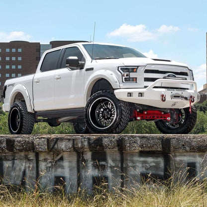 Stealth Front Winch Bumper Pre-Runner Guard - Texture Black 2015-2017 Ford F-150