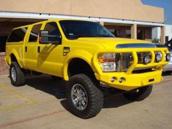 Stealth Front Winch Bumper Titan II Guard | Round Holes - Texture Black 2008-2010 Ford F-250 F-350 F-450
