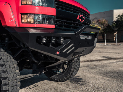 Spartan Front Bumper - Texture Black 2015-2019 Chevrolet 2500 3500