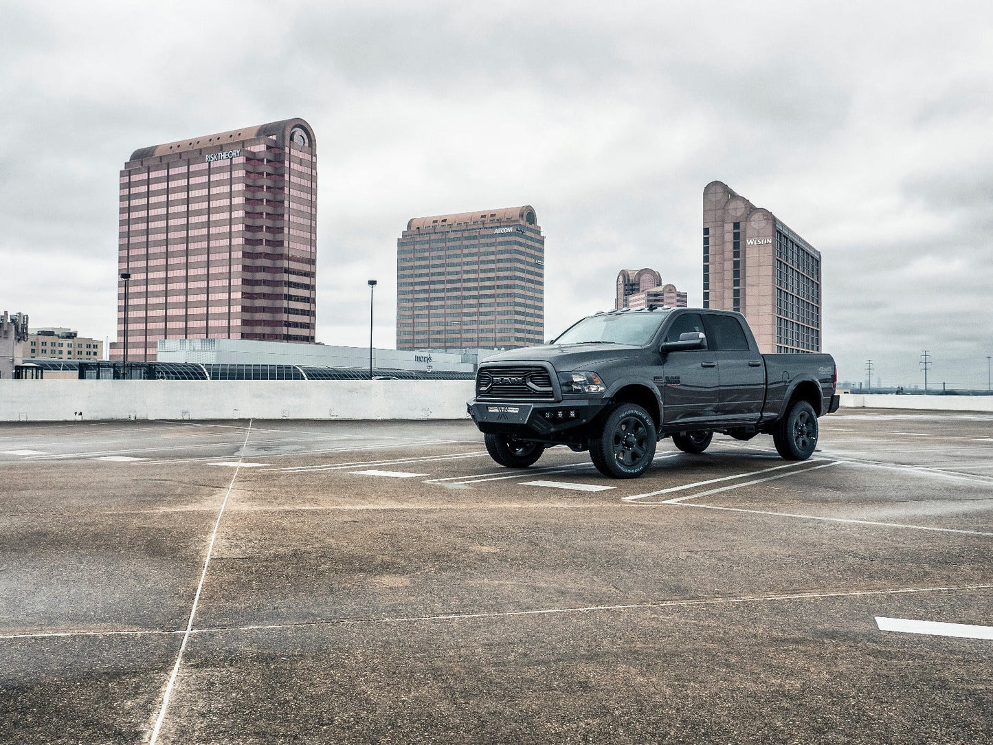 Spartan Front Bumper - Texture Black 2016-2018 RAM 2500 3500
