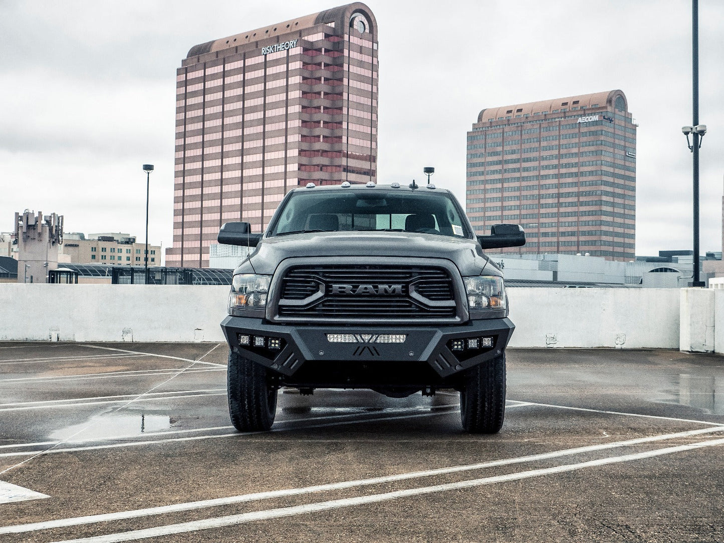 Spartan Front Bumper - Texture Black 2016-2018 RAM 2500 3500