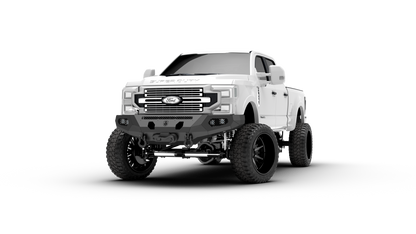 Evolution Front Winch Bumper - Texture Black 2017-2022 Ford F-250 F-350