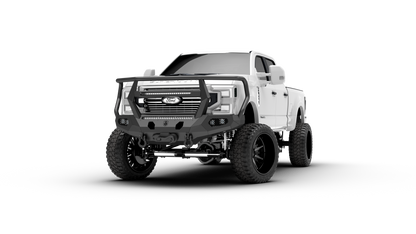 Evolution Front Winch Bumper Reaper Guard - Texture Black 2017-2022 Ford F-250 F-350