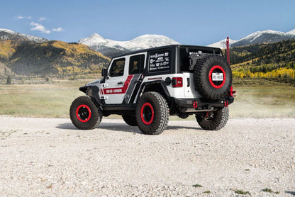 Stealth Rear Fender Flares - Texture Black 2018-2025 Jeep JL JLU