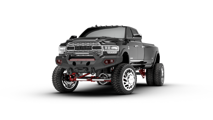 Evolution Front Winch Bumper Sheet Metal Pre-Runner Guard - Texture Black 2019-2024 RAM 2500 3500