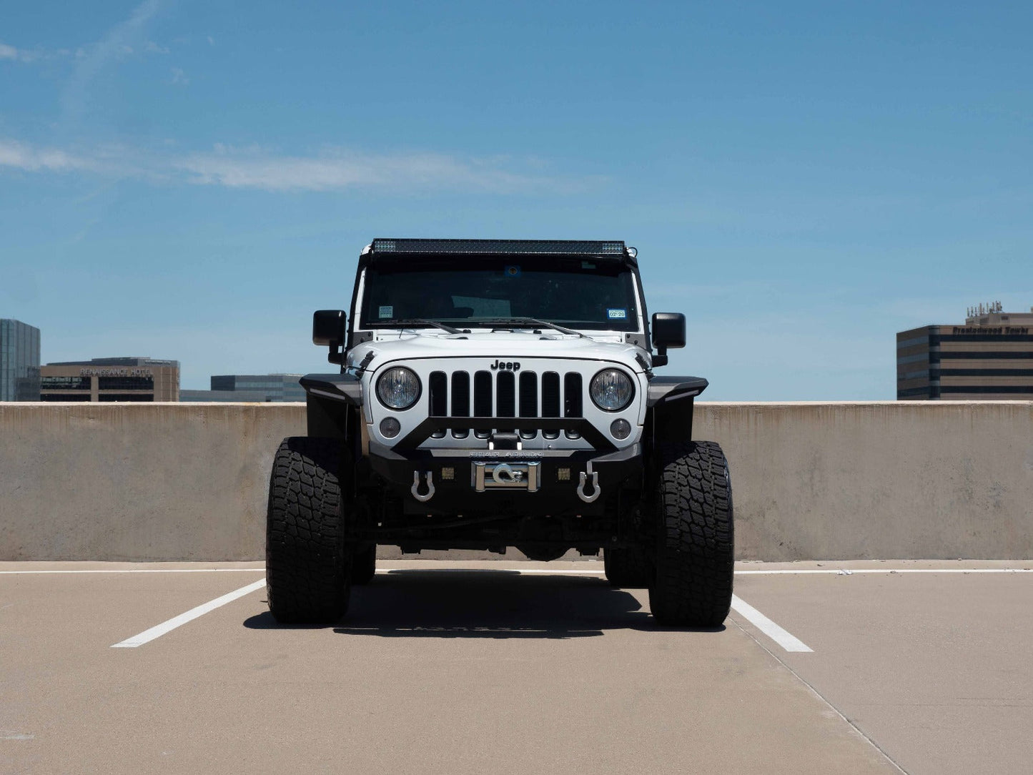 Stealth Front Fender Flares - Texture Black 2007-2018 Jeep JKU