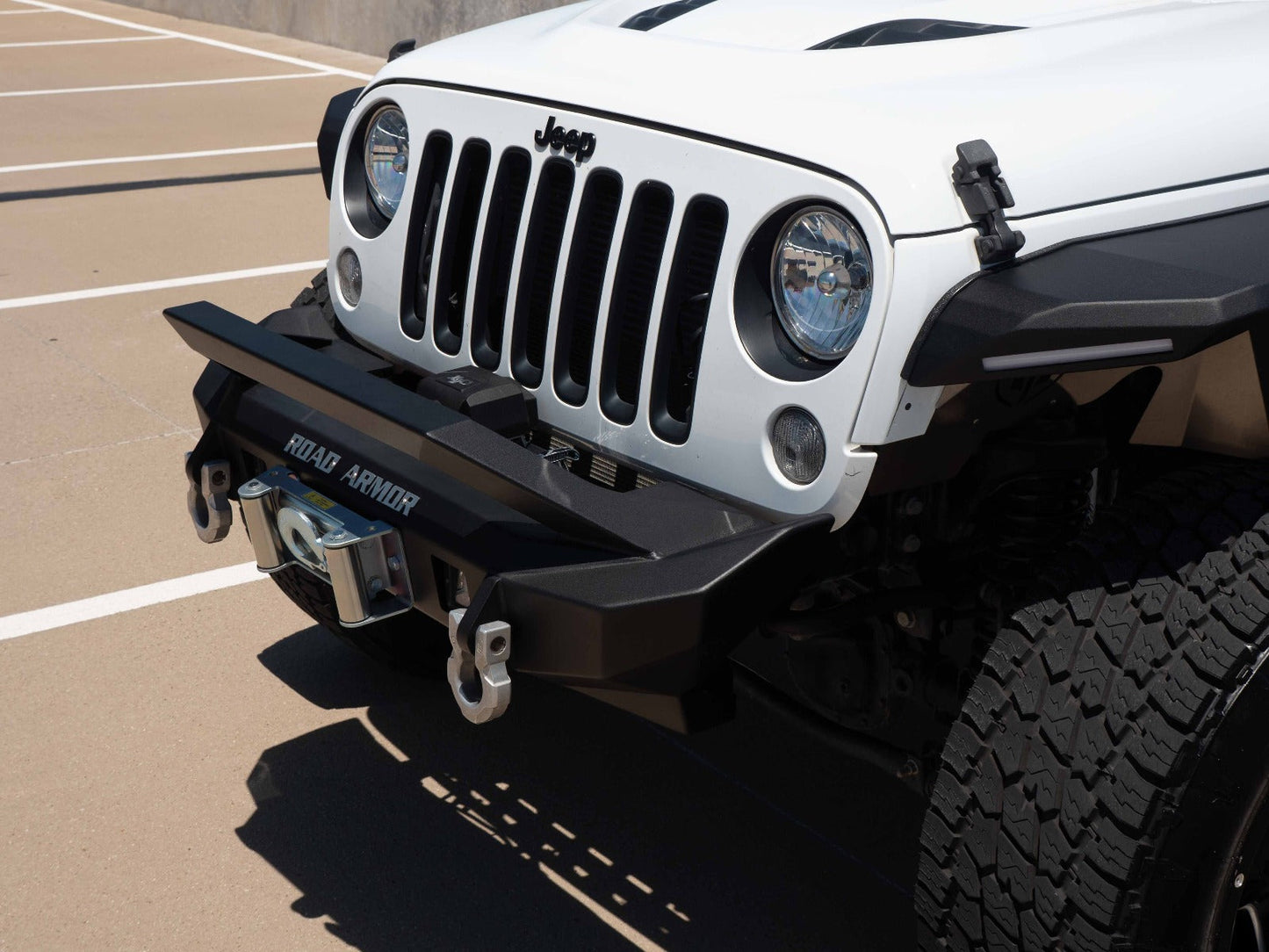 Stealth Front Fender Flares - Texture Black 2007-2018 Jeep JKU