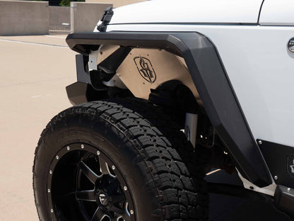 Stealth Front Fender Flares - Texture Black 2007-2018 Jeep JKU