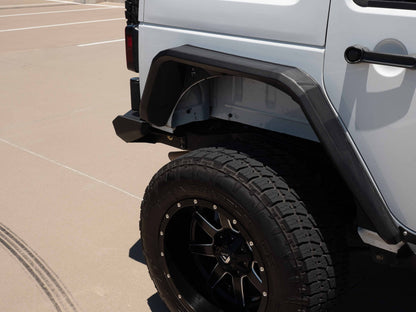 Stealth Rear Fender Flares - Texture Black 2007-2018 Jeep JKU