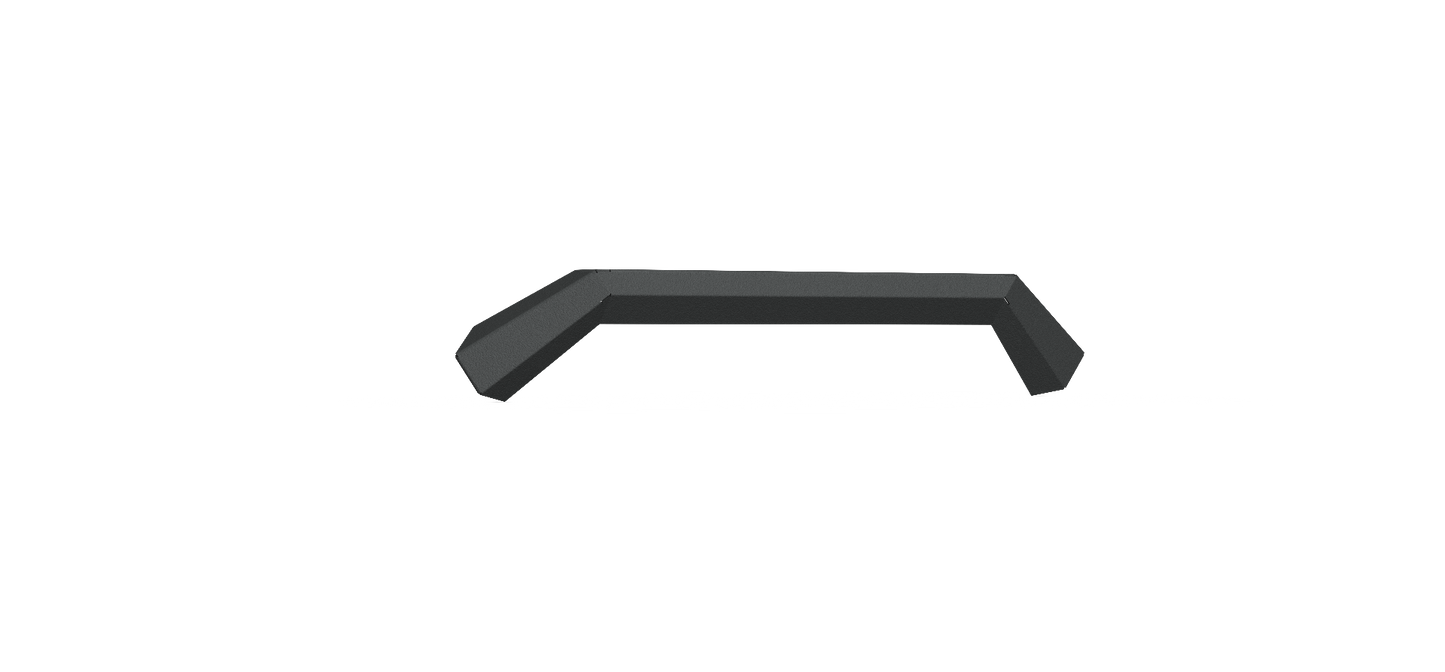 Spartan Front Bumper Bolt on Accessory Sheet Metal Pre-Runner Guard - Texture Black 2015-2019 GMC 2500 3500