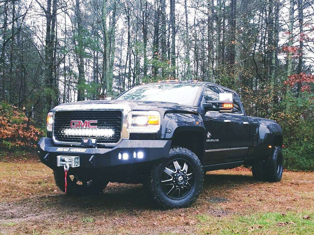 Stealth Front Winch Bumper - Texture Black 2015-2019 GMC 2500 3500