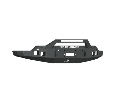 Stealth Front Winch Bumper Sheet Metal Pre-Runner Guard - Texture Black 2019-2021 GMC 1500