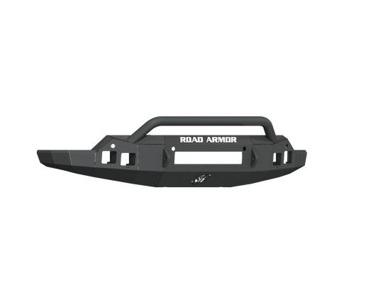 Stealth Front Non-Winch Bumper Pre-Runner Guard - Texture Black 2019-2021 GMC 1500