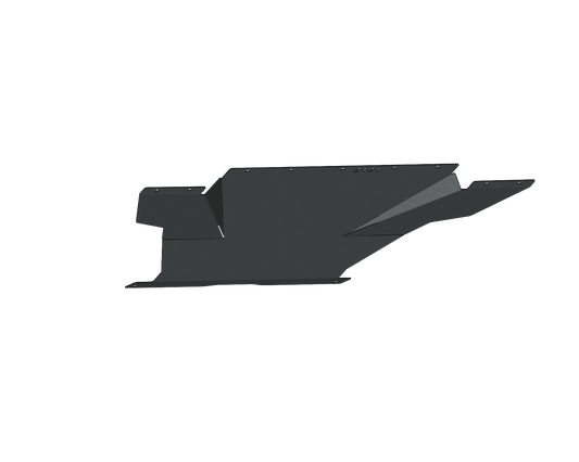Spartan Front Bumper Bolt on Accessory Skid Plate - Texture Black 2019-2021 GMC 1500