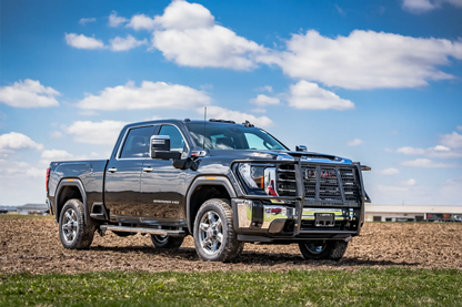 Vaquero Front Grille Guard - Brush Guard - Texture Black - 2020-2026 - GMC 2500 3500