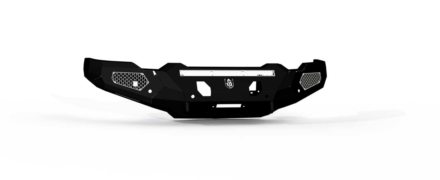 Evolution Front Winch Bumper - Texture Black 2020-2023 GMC 2500 3500