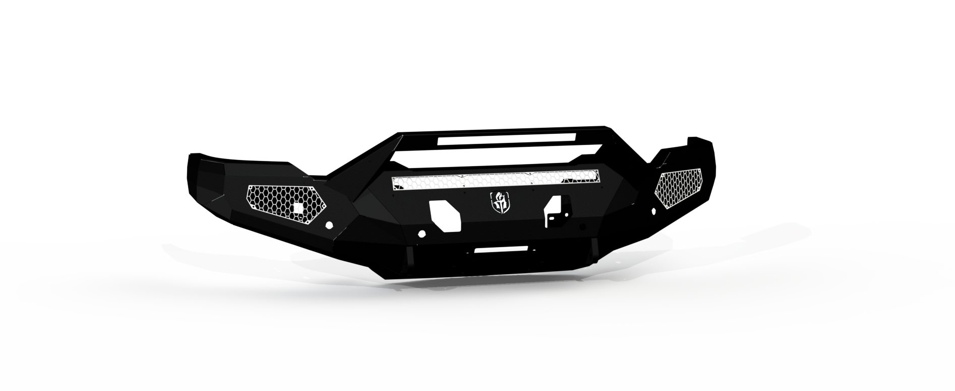 Evolution Front Winch Bumper Sheet Metal Pre-Runner Guard - Texture Black 2020-2023 GMC 2500 3500