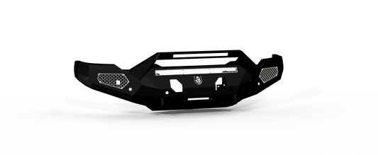 Evolution Front Winch Bumper Sheet Metal Pre-Runner Guard - Texture Black 2020-2023 GMC 2500 3500