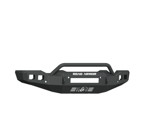 Stealth Front Non-Winch Bumper Pre-Runner Guard - Texture Black 2020-2023 GMC 2500 3500