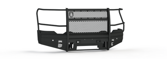 Vaquero Front Non-Winch Bumper Full Guard - Texture Black 2020-2023 GMC 2500 3500