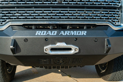 Stealth Front Winch Bumper Sheet Metal Pre-Runner Guard - Texture Black 2020-2023 GMC 2500 3500