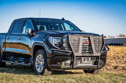 Vaquero Front Brush Guard - Texture Black - Non-Winch - 2022-2026 GMC 1500