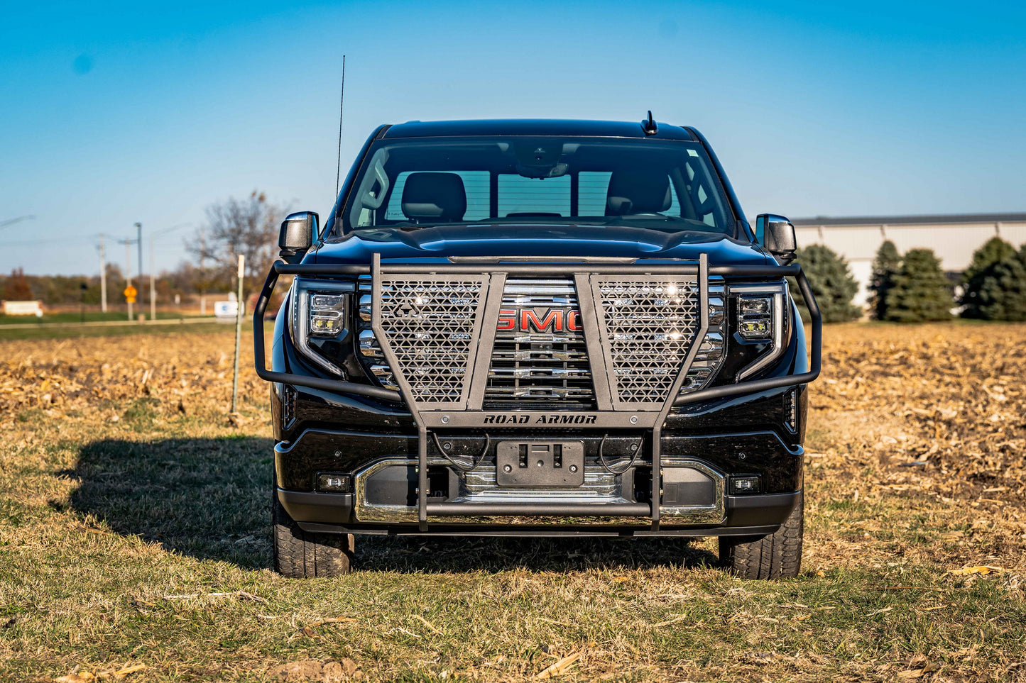 Vaquero Front Brush Guard - Texture Black - Non-Winch - 2022-2026 GMC 1500