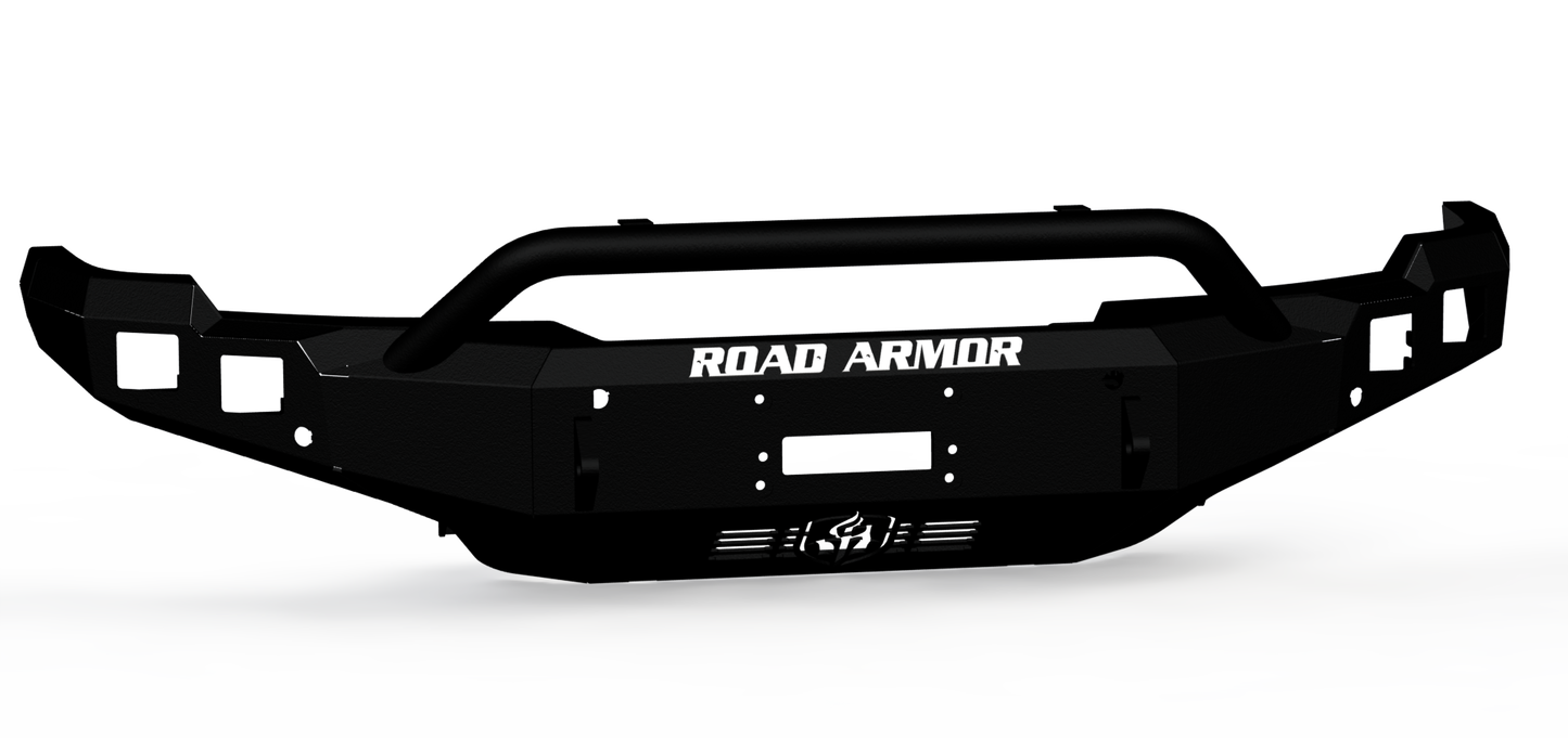 Stealth Front Winch Bumper Pre-Runner Guard - Texture Black 2024-2025 GMC 2500 3500