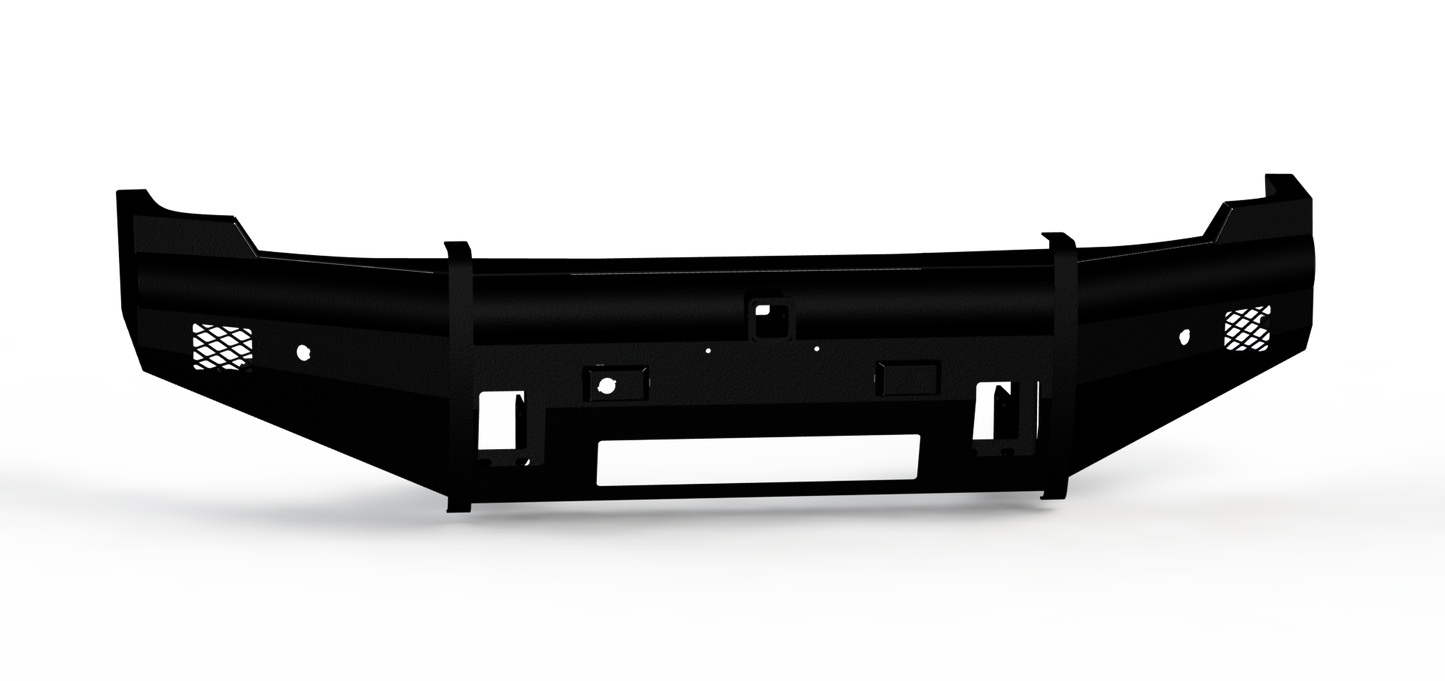 Vaquero Front Non-Winch Bumper | 2in Receiver - Texture Black 2024-2025 GMC 2500 3500