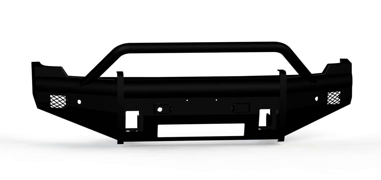 Vaquero Front Non-Winch Bumper Pre-Runner Guard - Texture Black 2024-2025 GMC 2500 3500