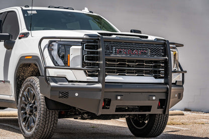 Vaquero Front Non-Winch Bumper Full Guard - Texture Black 2024-2025 GMC 2500 3500