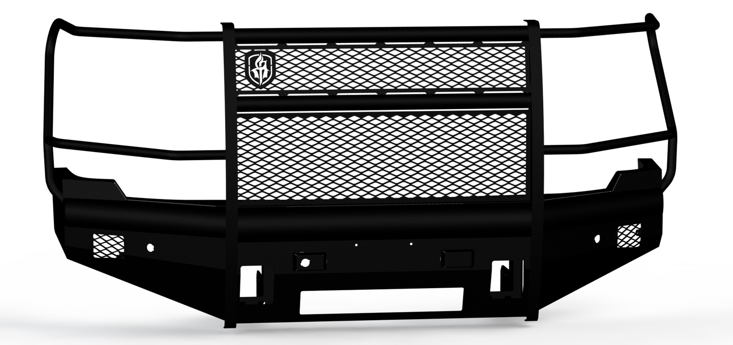 Vaquero Front Non-Winch Bumper Full Guard - Texture Black 2024-2025 GMC 2500 3500