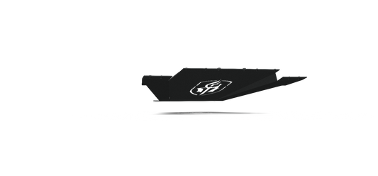 Spartan Front Bumper Bolt on Accessory Skid Plate - Texture Black 2011-2014 Chevrolet 2500 3500