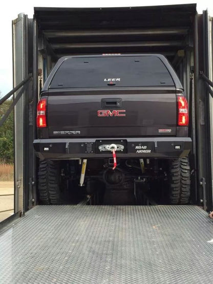 Stealth Rear Winch Bumper - Texture Black 2015-2019 Chevrolet/GMC 2500 3500