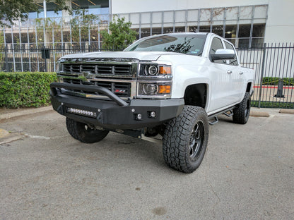 Stealth Front Non-Winch Bumper Pre-Runner Guard - Texture Black 2014-2015 Chevrolet 1500