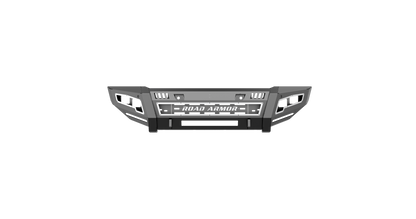 iDentity Front Bumper Full Kit | Shackle Center Section | Standard End Pods | Beauty Ring - Texture Black 2015-2019 Chevrolet 2500 3500