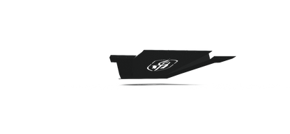 Spartan Front Bumper Bolt on Accessory Skid Plate - Texture Black 2015-2019 Chevrolet 2500 3500