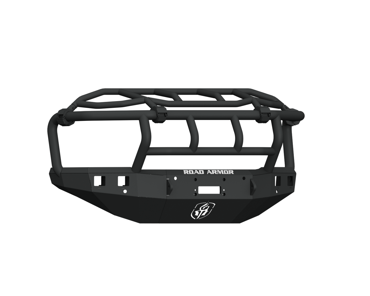 Stealth Front Winch Bumper Titan II Guard | Intimidator - Texture Black 2015-2019 Chevrolet 2500 3500