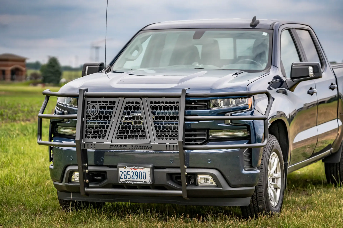 Chevy 1500 2019-2021 Vaquero Front Grille Guard - Brush Guard
