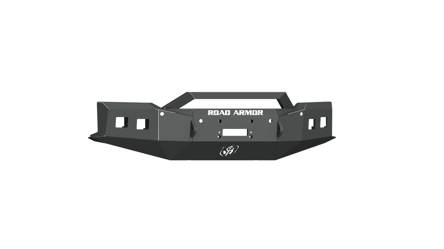 Stealth Front Winch Bumper Sheet Metal Pre-Runner Guard - Texture Black 2019-2021 Chevrolet 1500