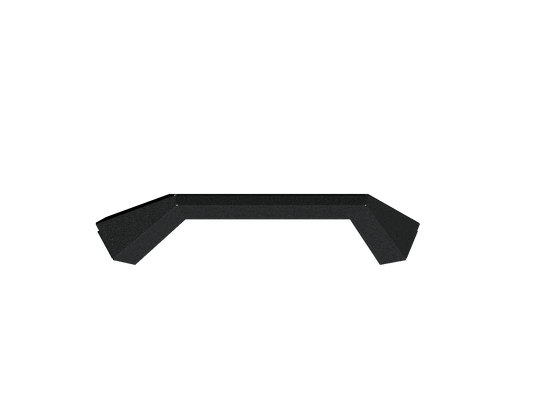 Spartan Front Bolt on Accessory Sheet Metal Pre-Runner Guard - Texture Black 2019-2021 Chevrolet 1500