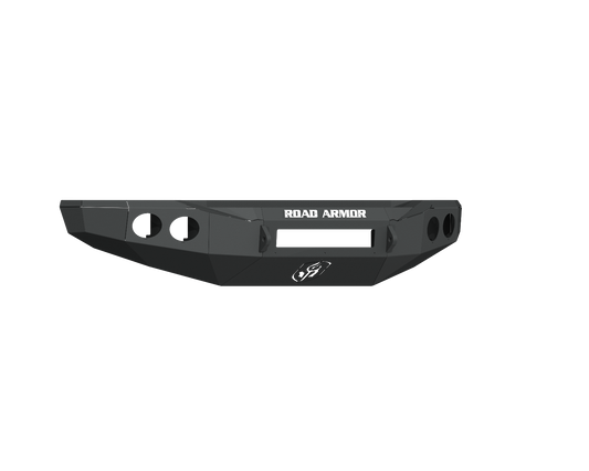Stealth Front Non-Winch Bumper | Round Holes - Texture Black 2019-2023 Chevrolet 4500 5500 6500