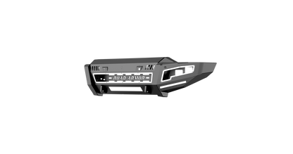 iDentity Front Bumper Full Kit | Shackle Center Section | Standard End Pods | Beauty Ring - Texture Black 2020-2023 Chevrolet 2500 3500