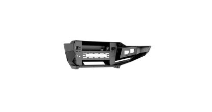 iDentity Front Bumper Full Kit | Shackle Center Section | Standard End Pods | Beauty Ring - Texture Black 2020-2023 Chevrolet 2500 3500
