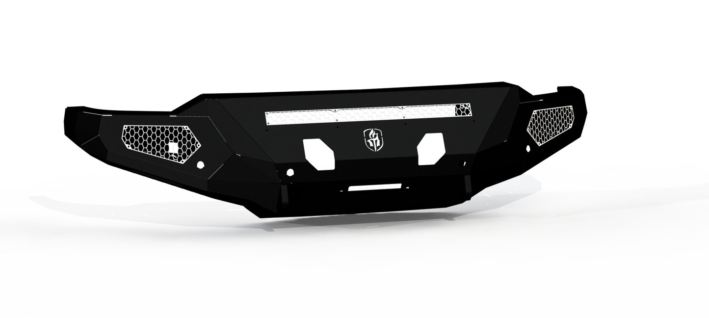 Evolution Front Winch Bumper - Texture Black 2020-2023 Chevrolet 2500 3500