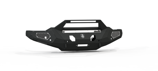 Evolution Front Winch Bumper Sheet Metal Pre-Runner Guard - Texture Black 2020-2023 Chevrolet 2500 3500