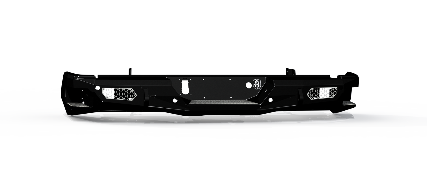 Evolution Rear Bumper - Texture Black 2020-2025 Chevrolet/GMC 2500 3500