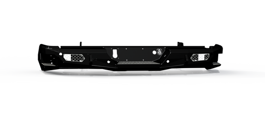 Evolution Rear Bumper - Texture Black 2020-2025 Chevrolet/GMC 2500 3500