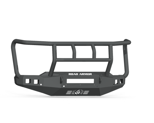 Stealth Front Non-Winch Bumper Titan II Guard - Texture Black 2020-2023 Chevrolet 2500 3500